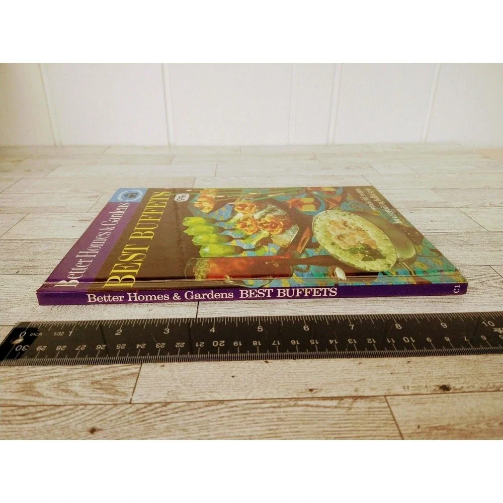 Best Buffets Cookbook 1963 Hardcover Better Homes‎ & Gardens 1st Printing Retro